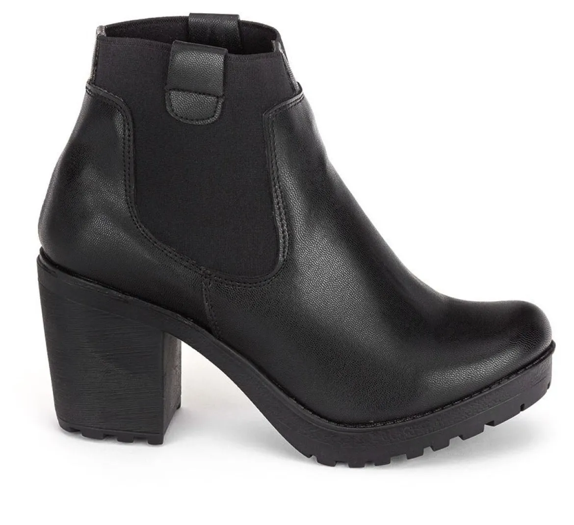 Bota Botin Moda Casual Ante Para Mujer Happy Shoes 00966