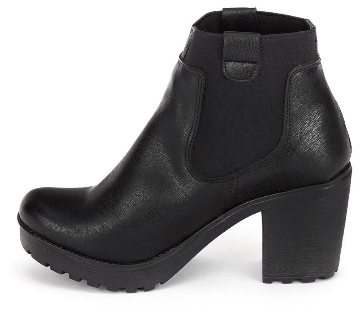 Bota Botin Moda Casual Ante Para Mujer Happy Shoes 00966