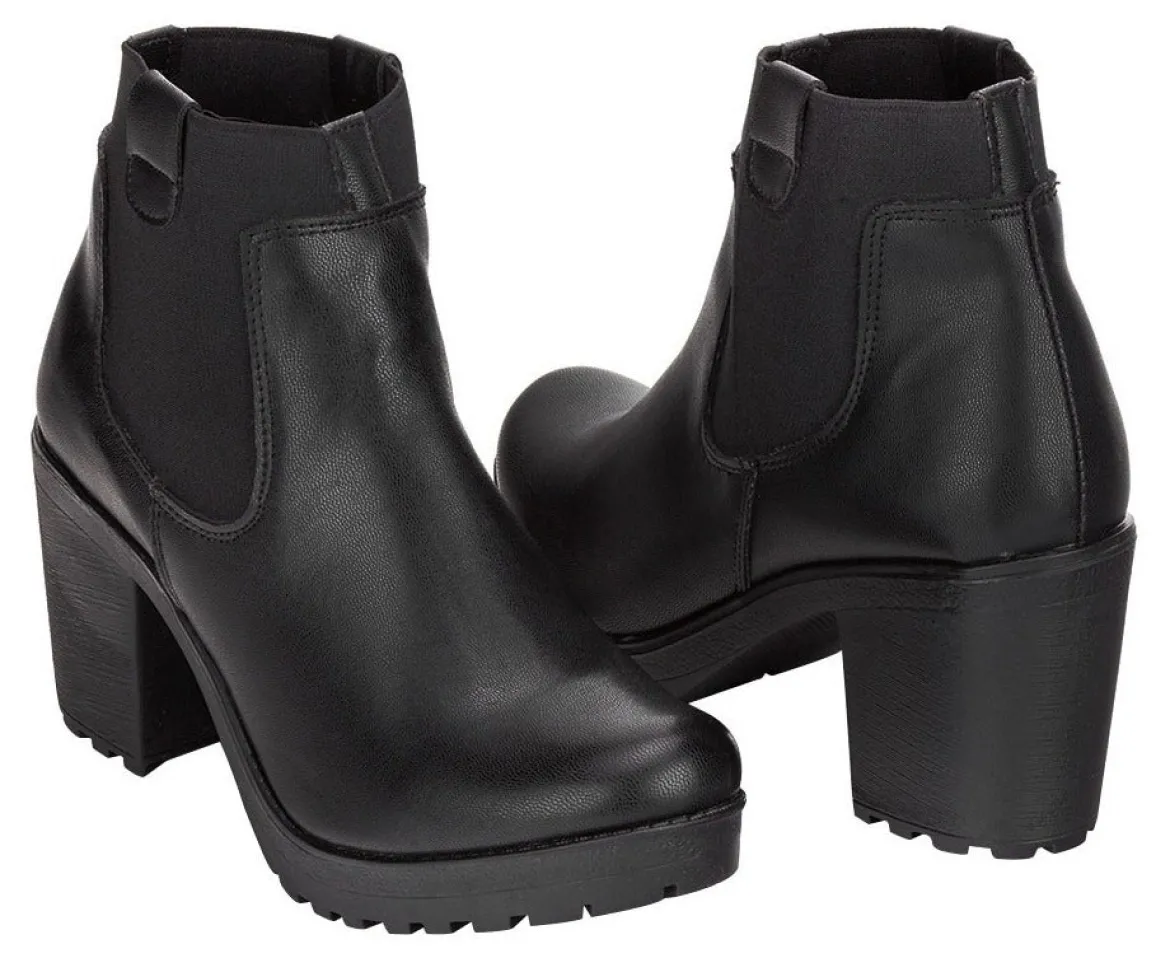 Bota Botin Moda Casual Ante Para Mujer Happy Shoes 00966