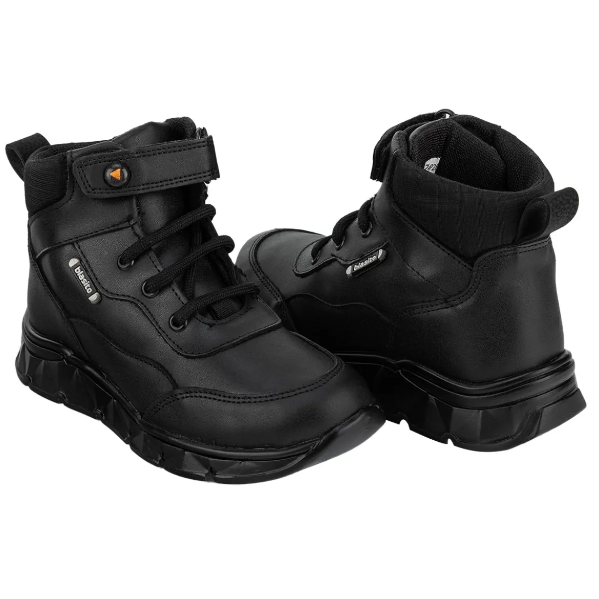 Bota Botín Escolar Negro Niño Blasito 05417