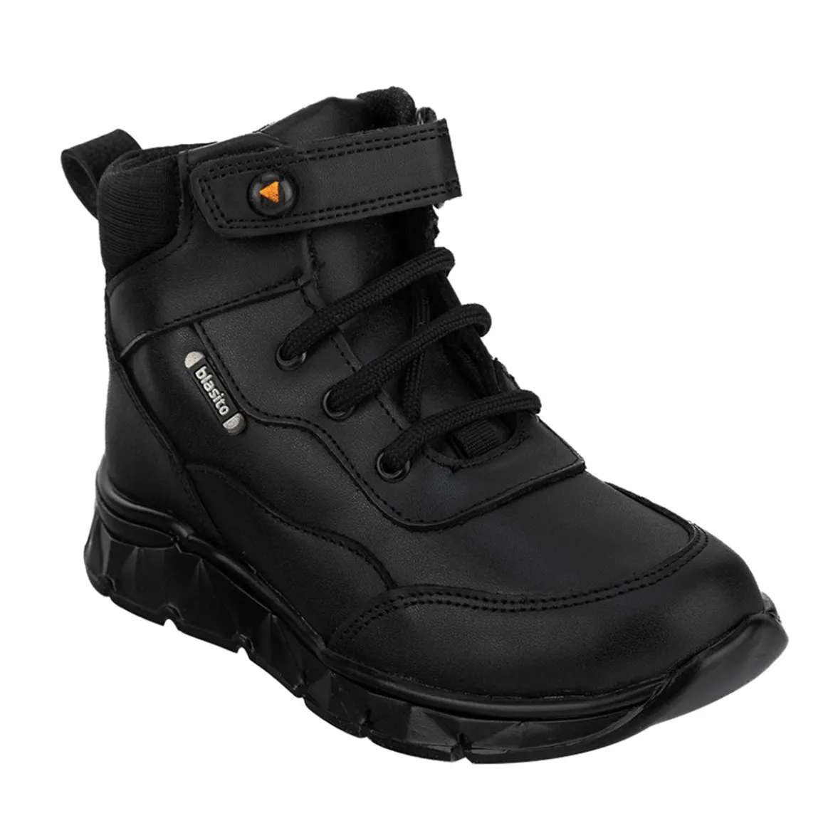 Bota Botín Escolar Negro Niño Blasito 05417
