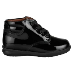 Bota Escolar Dogi Para Niño De Charol 08535