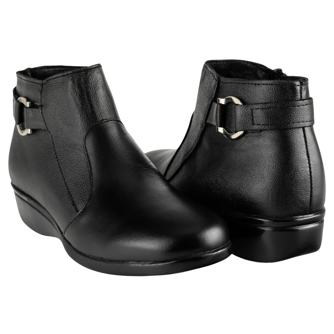 Botín Casual Hebilla Para Mujer Florenza 08200