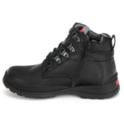 Botín Casual Piel Negro Niño Rokino 00467