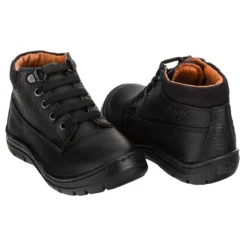 Botín Escolar Dogi Para Niño Negro 01191