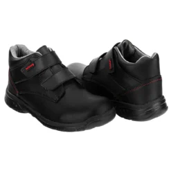 Botín Escolar Velcro Negro Joven Viritony 04376