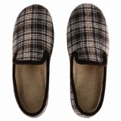Pantufla Confort Cuadros Para Hombre Extra Confort 07362-63