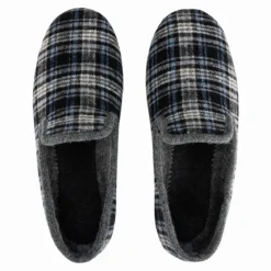 Pantufla Confort Cuadros Para Hombre Extra Confort 07362-63