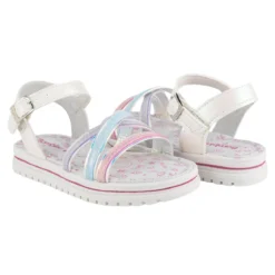 Sandalia Bambino Para Niña Tiras Pastel 04974