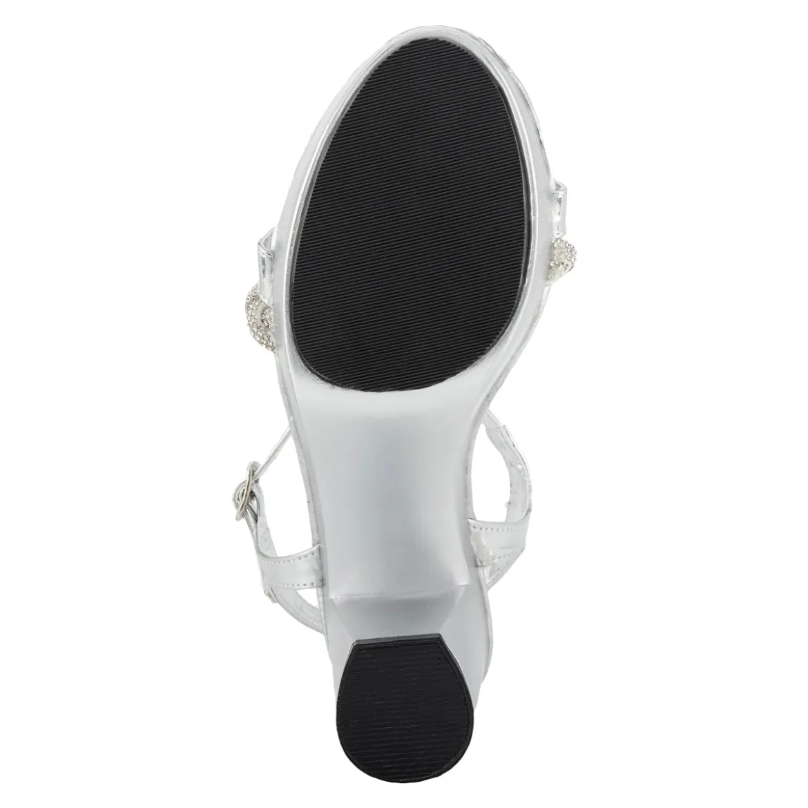 Sandalia Fiesta Graduación Moda Brillo Para Mujer Joza 06357/58 Plata-Oro