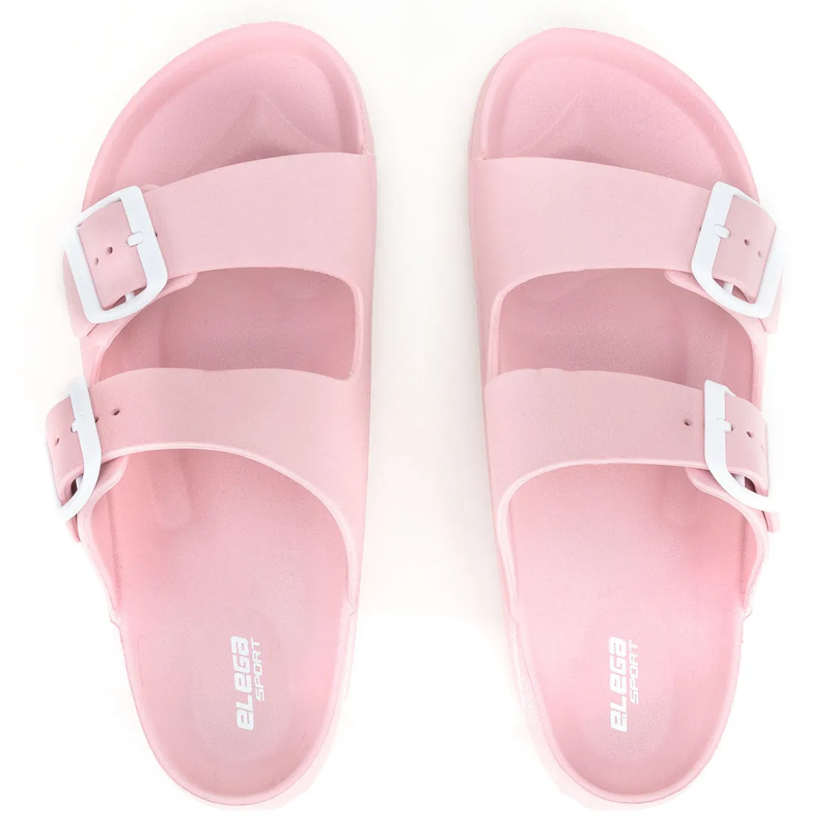 Sandalia Sport Hebilla Para Mujer Elega Negro/Rosa 00792-01777