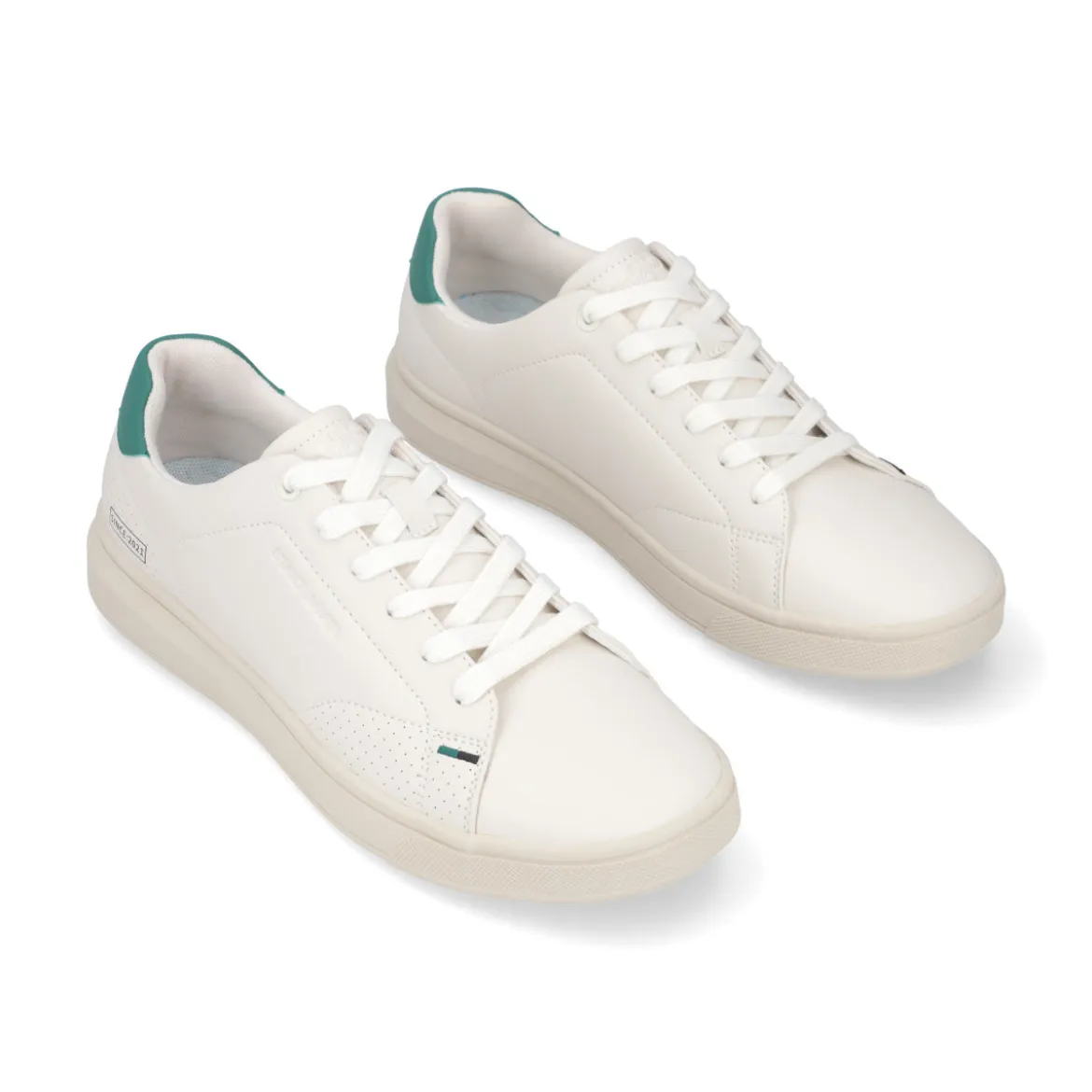 Tenis Blancos Casual Urbano Para Hombre Capa de Ozono 08424