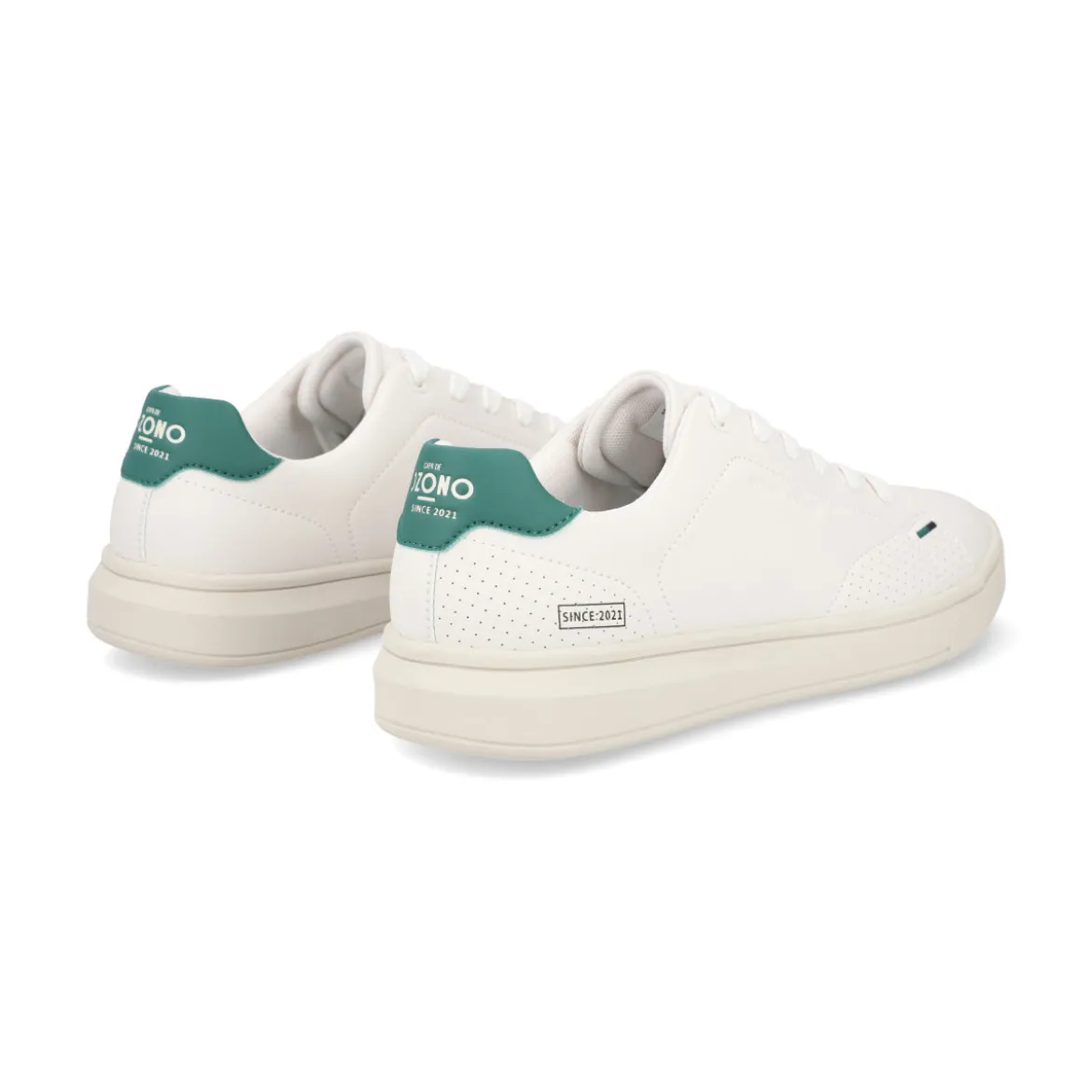 Tenis Blancos Casual Urbano Para Hombre Capa de Ozono 08424