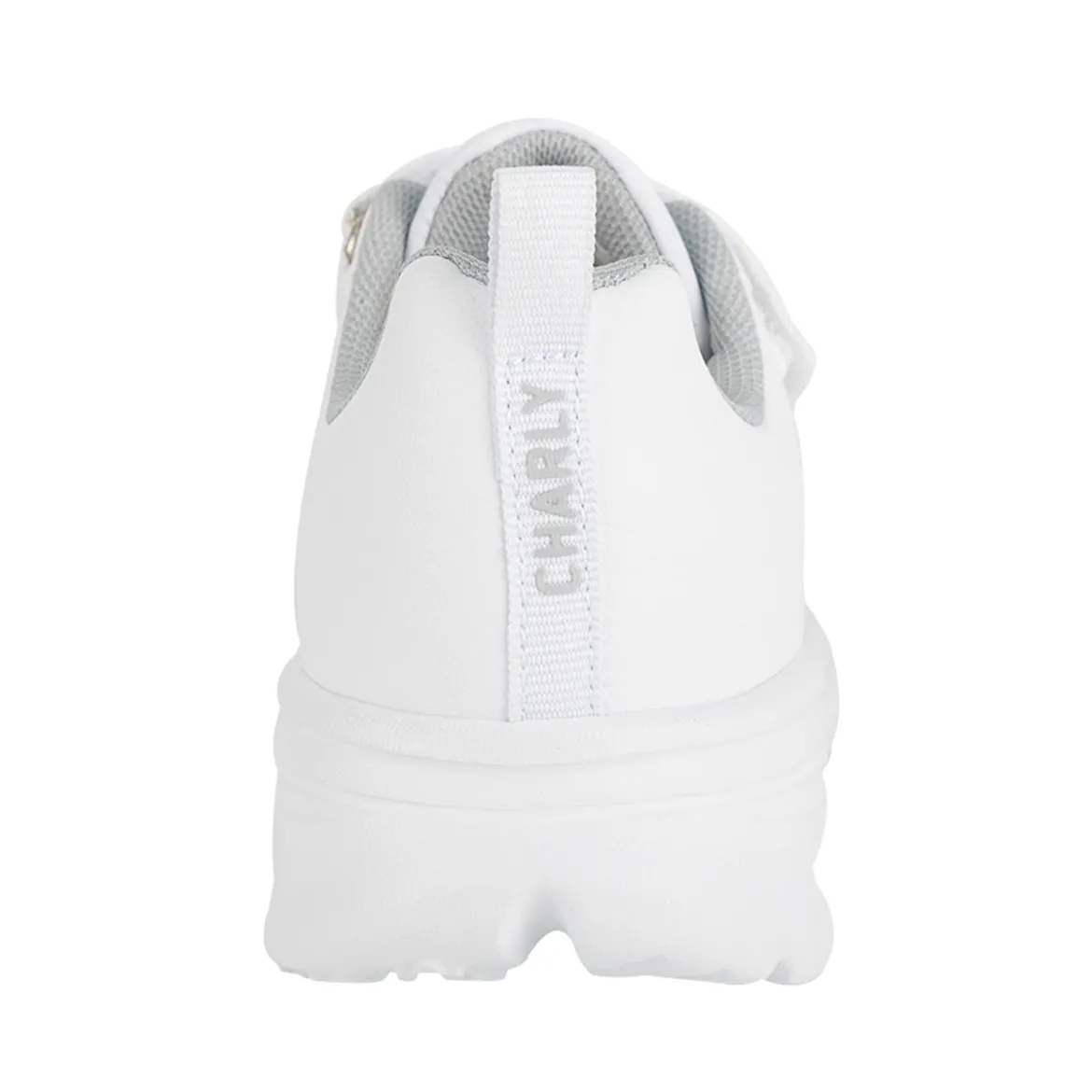 Tenis Blancos Charly Para Niño Sport Lark Velcro 05737