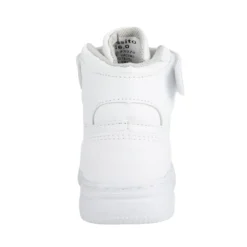 Tenis Blancos Escolar Bota Casual Velcro Para Niño Blasito 05534