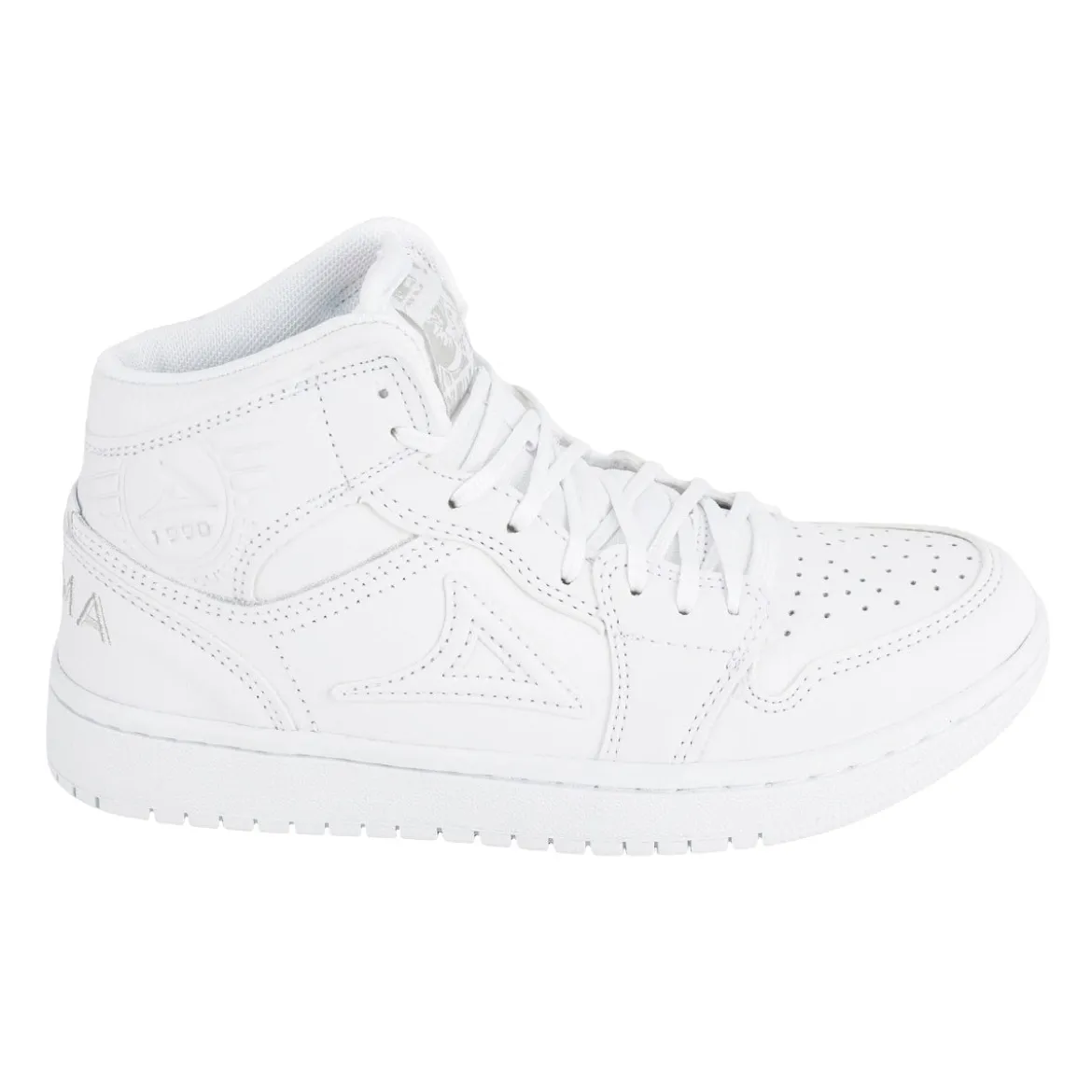 Tenis Blancos Escolar Bota Casuales Moda Para Niño Joven Pirma 05814