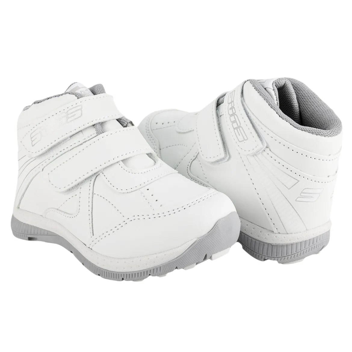 Tenis Blancos Escolar Bota Niño Suns 03021