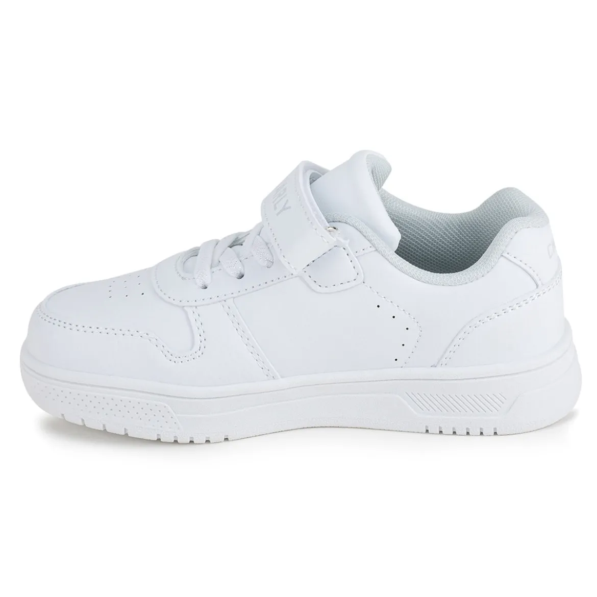 Tenis Blancos Escolar Charly Para Niño Moda Skurban 04515