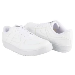 Tenis Blancos Escolar Panam Para Niño Joven Moda Casual 01168