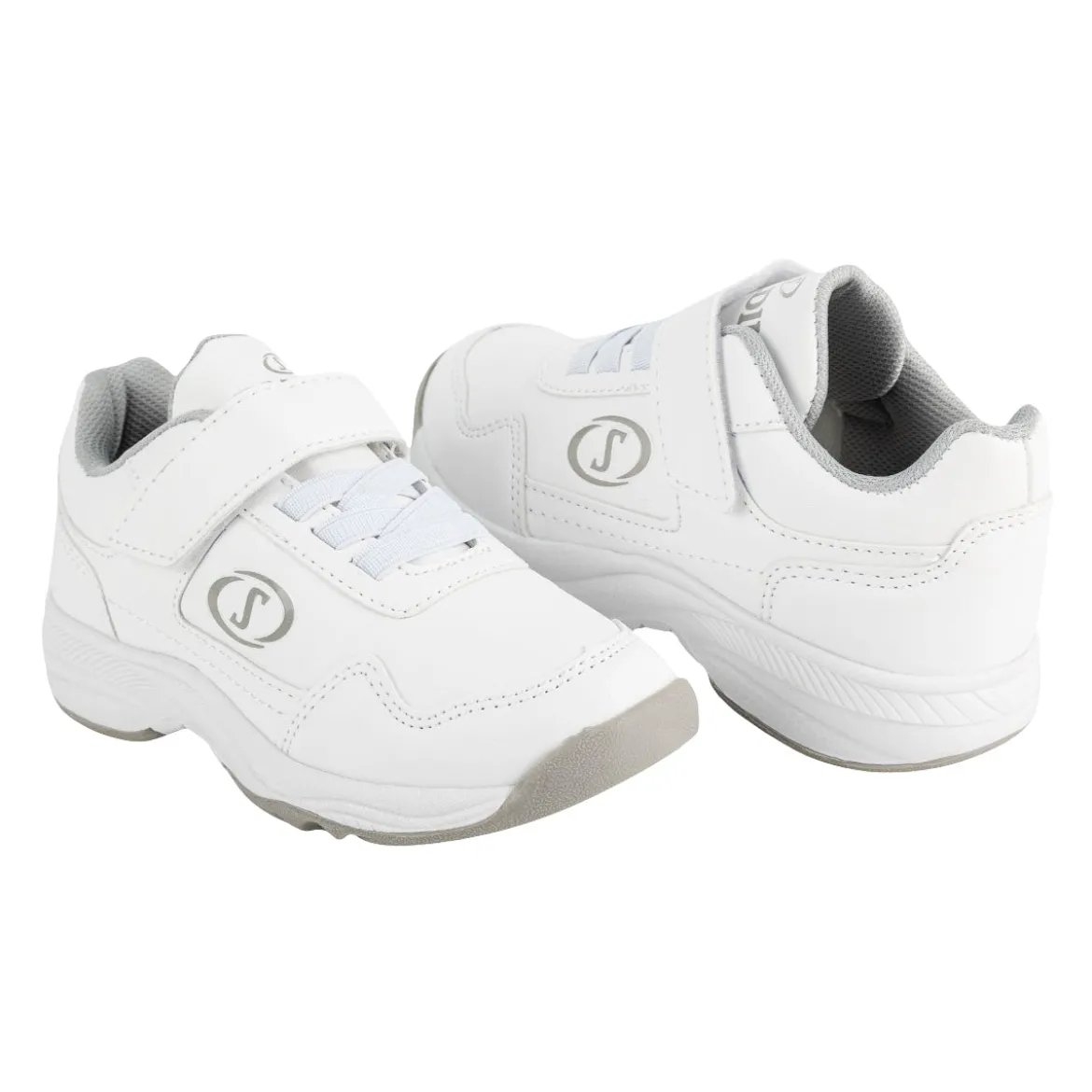 Tenis Blancos Escolar Spalding Para Niño Deportivo 05865