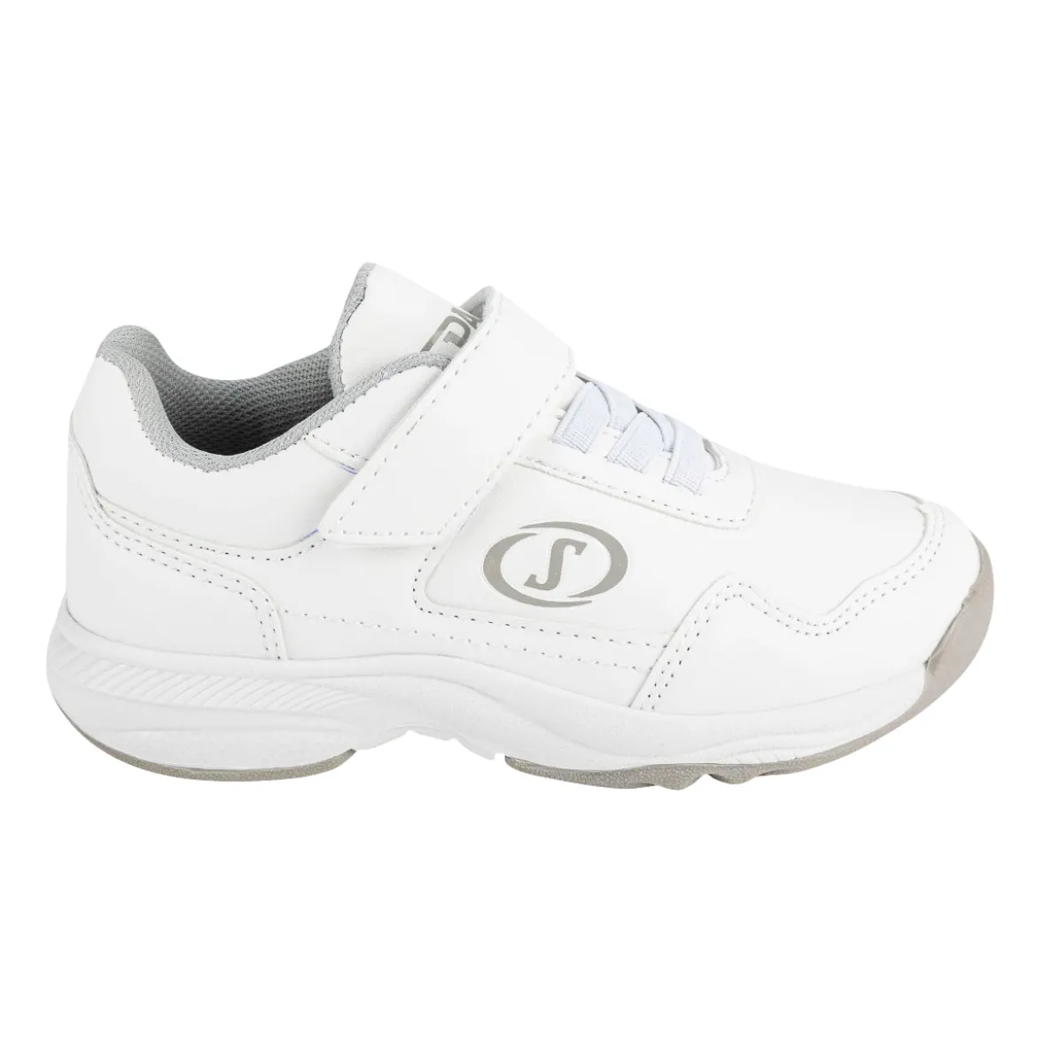 Tenis Blancos Escolar Spalding Para Niño Deportivo 05865