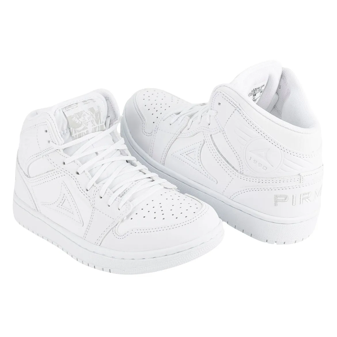 Tenis Blancos Pirma Para Hombre Bota Casuales Moda 05815