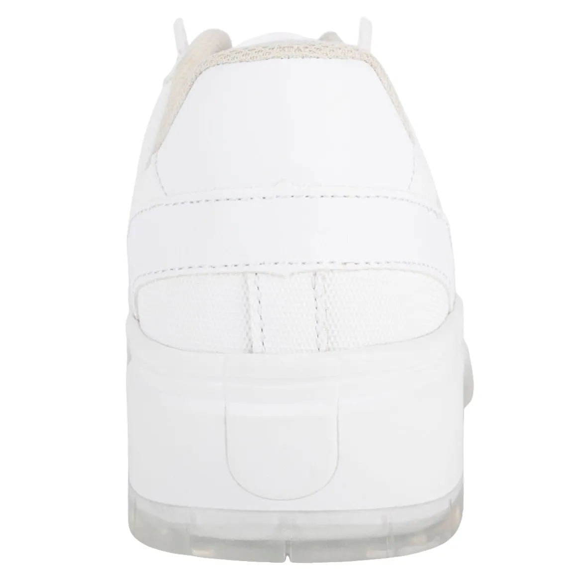 Tenis Blancos Plataforma Para Mujer Neosport 05571