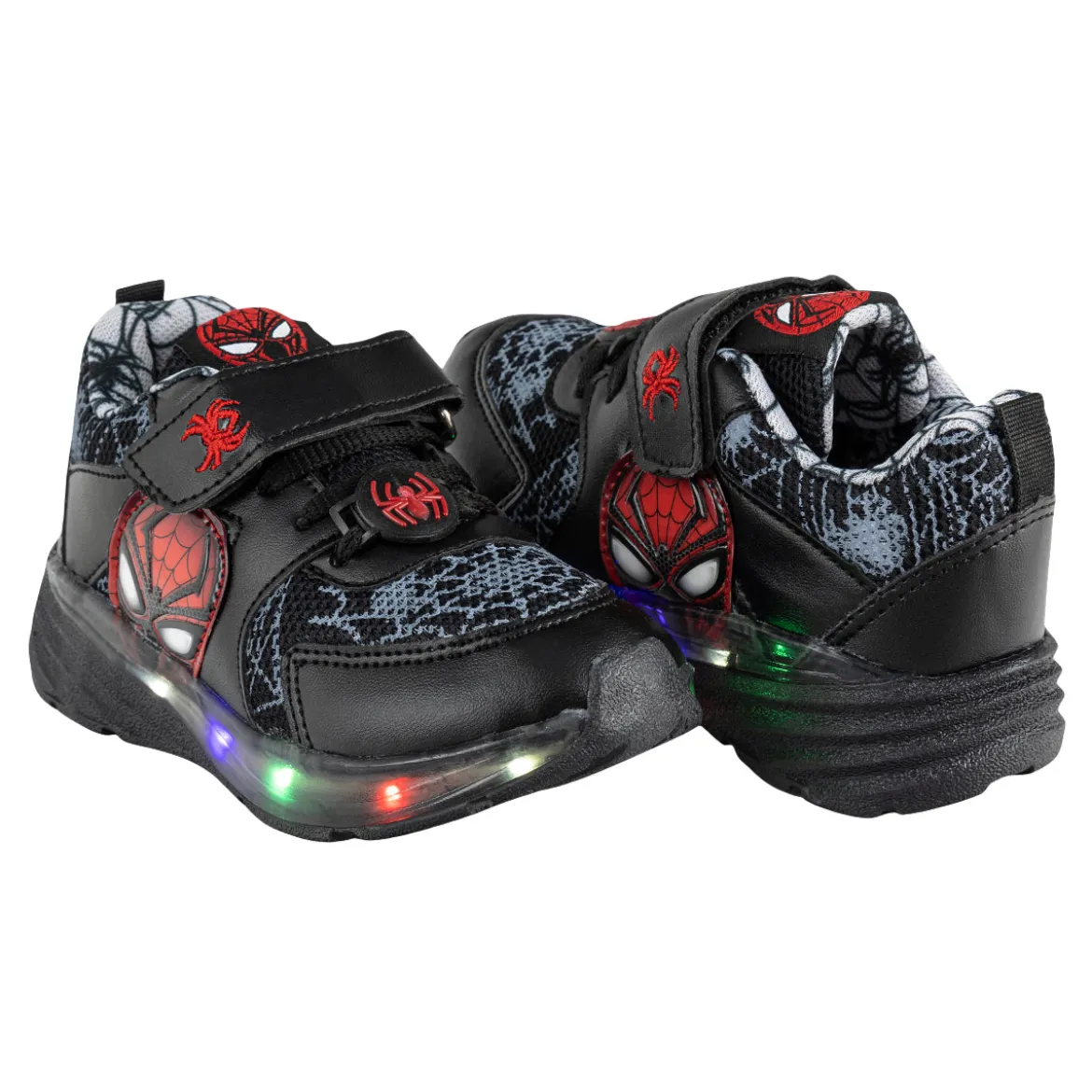 Tenis con Luces LED Spider-Man Niño Kings-Lu 08177