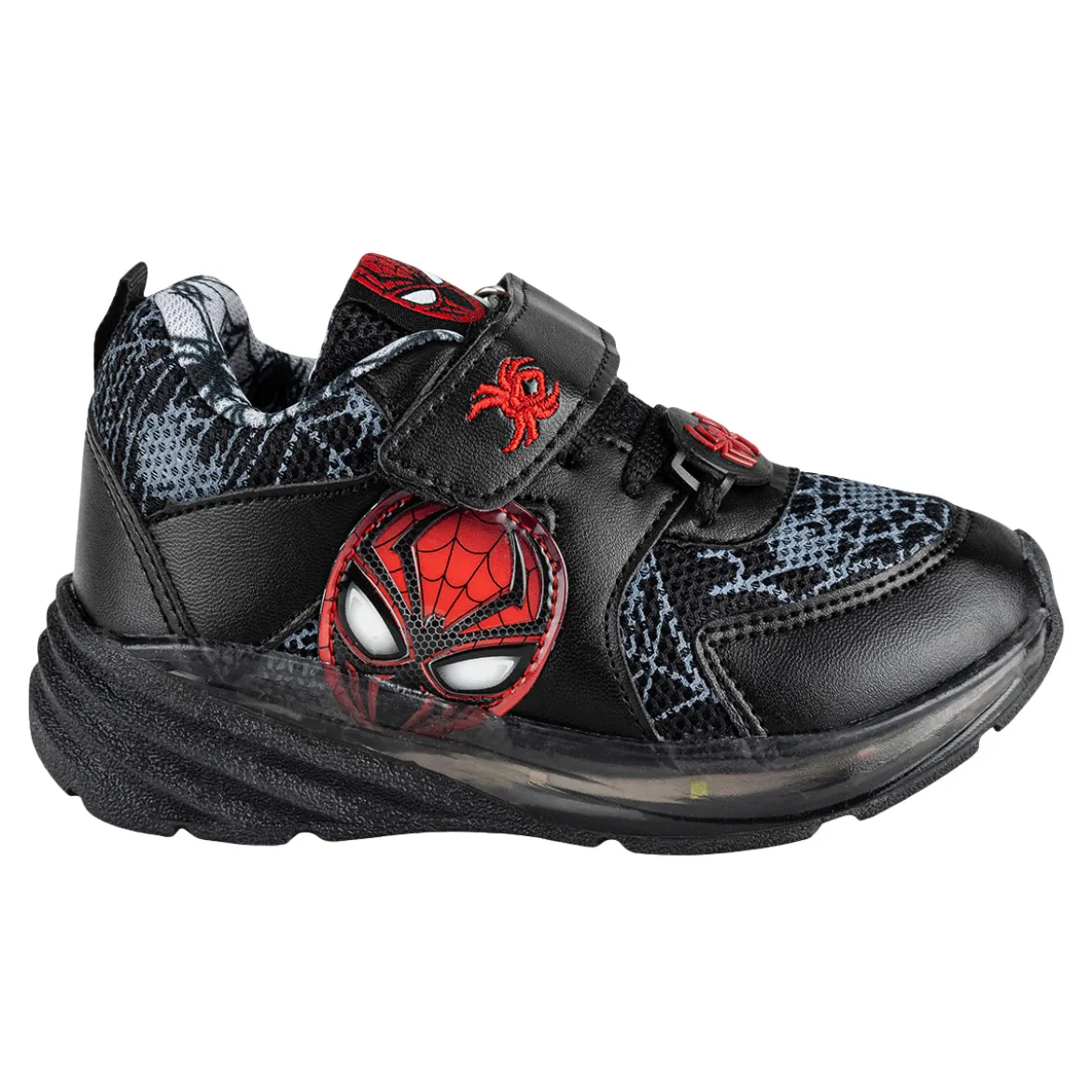 Tenis con Luces LED Spider-Man Niño Kings-Lu 08177