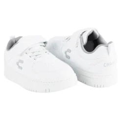 Tenis Escolar Blancos Charly Para Niño Grand 08282-83