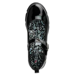 Zapato Charol Escolar Corazón Niña Blasito 05415