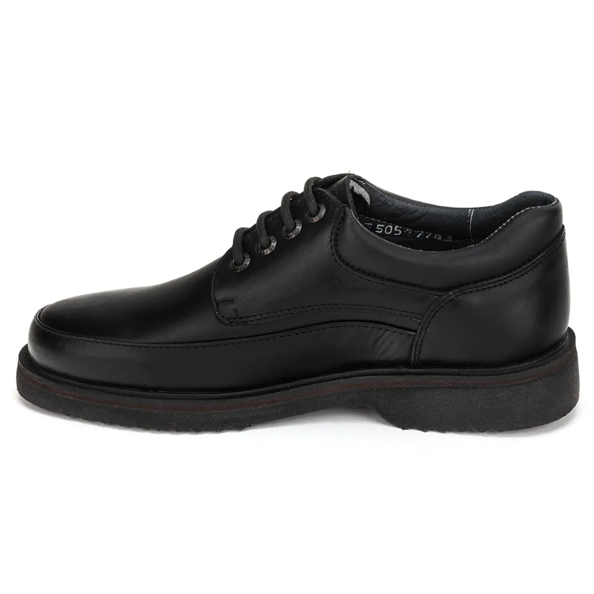 Zapato Cómodo Negro Para Hombre La Pag 00713