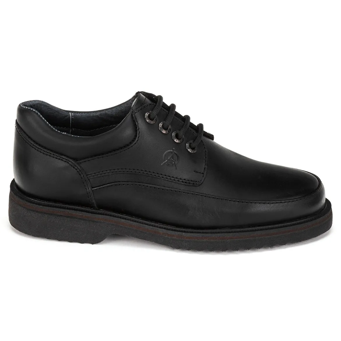 Zapato Cómodo Negro Para Hombre La Pag 00713