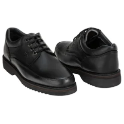 Zapato Cómodo Negro Para Hombre La Pag 00713
