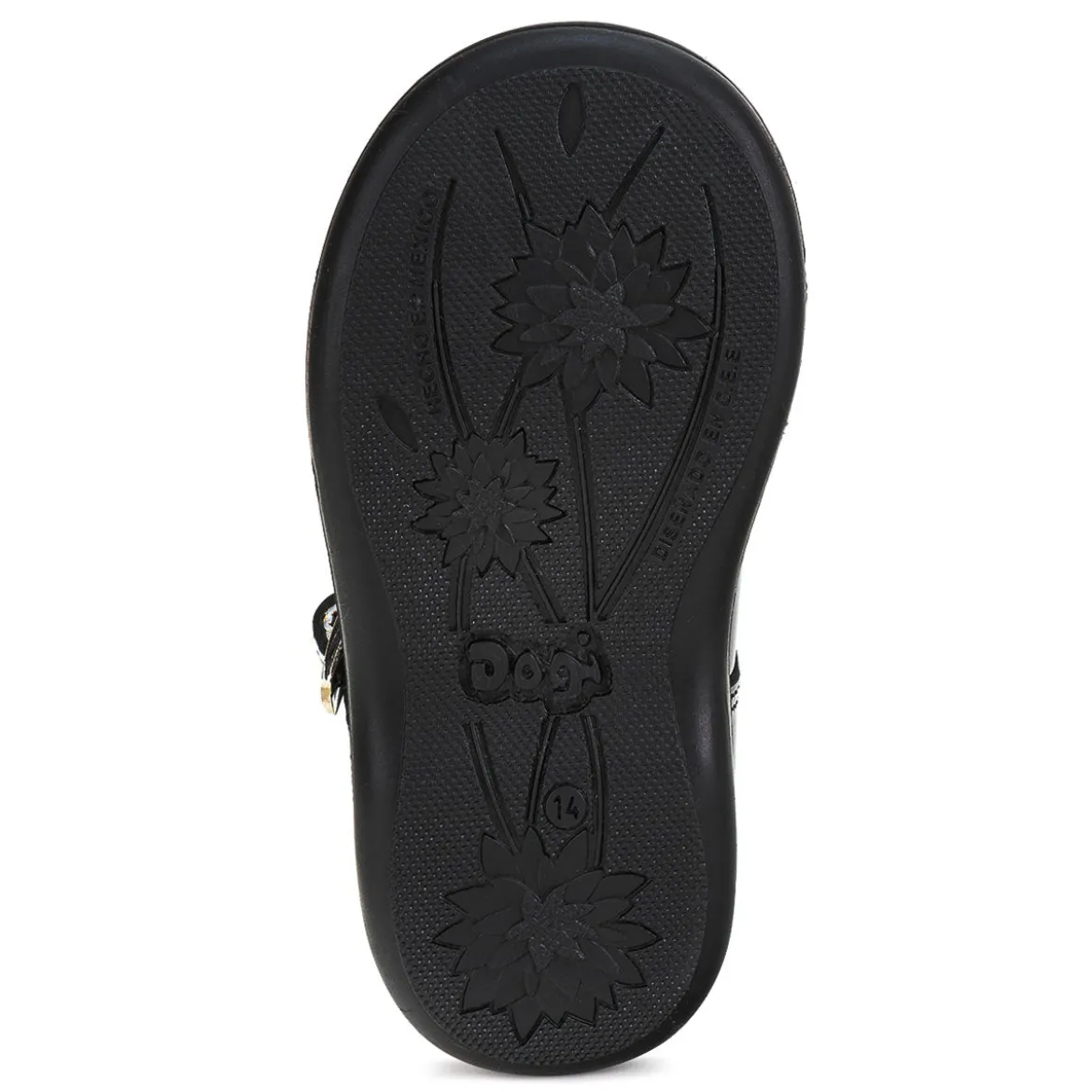 Zapato Dogi Para Bebé Botín Charol 01799