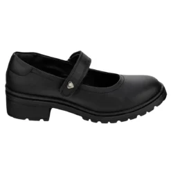 Zapato Escolar Bambino Para Niña Casual Negro 07165