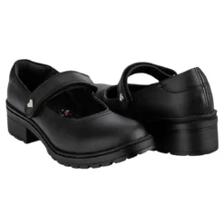 Zapato Escolar Bambino Para Niña Casual Negro 07165
