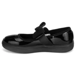 Zapato Escolar Clásico Negro Moño Joven Karsten 03501