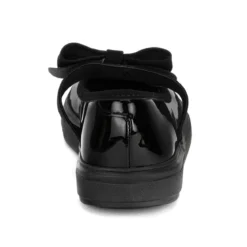 Zapato Escolar Clásico Negro Moño Joven Karsten 03501