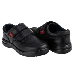 Zapato Escolar Clásico Negro Para Niño Yuyin 05599
