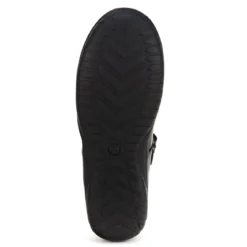 Zapato Escolar Coqueta Para Niña Negros Piel Casuales Flats 00140/141