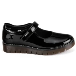 Zapato Escolar Coqueta Para Niña Plataforma 04364