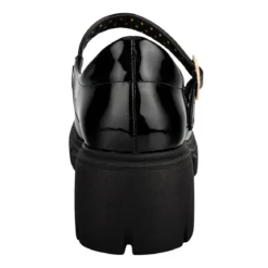 Zapato Escolar Happy Shoes Para Mujer Tacón Mary-Jane 07427