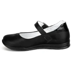 Zapato Escolar Negro Vestir Joven Dominiq 03387