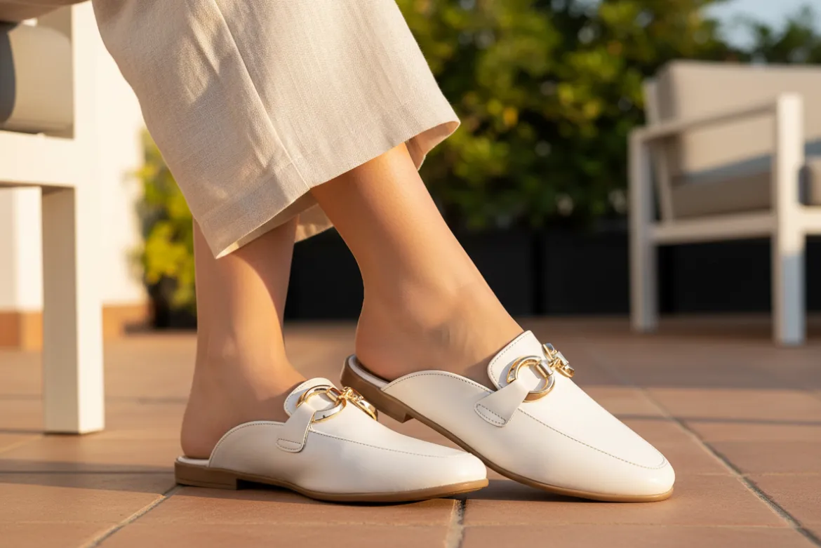 Zapato Happy Shoes Para Mujer Mule Casual 08904