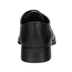 Zapato Vestir Blucher Piel Negro Para Hombre Epitres 00319/20