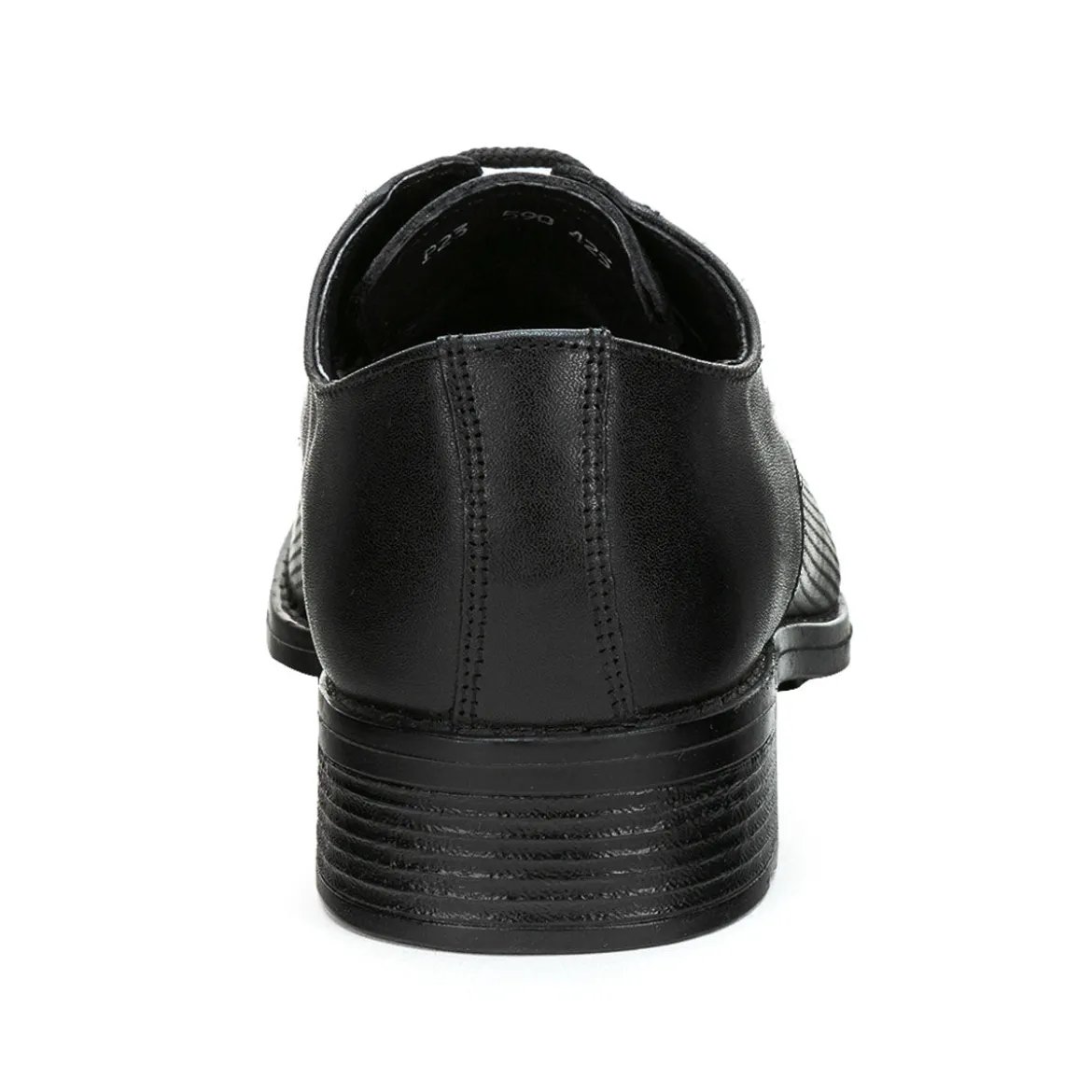 Zapato Vestir Blucher Piel Negro Para Hombre Epitres 00319/20