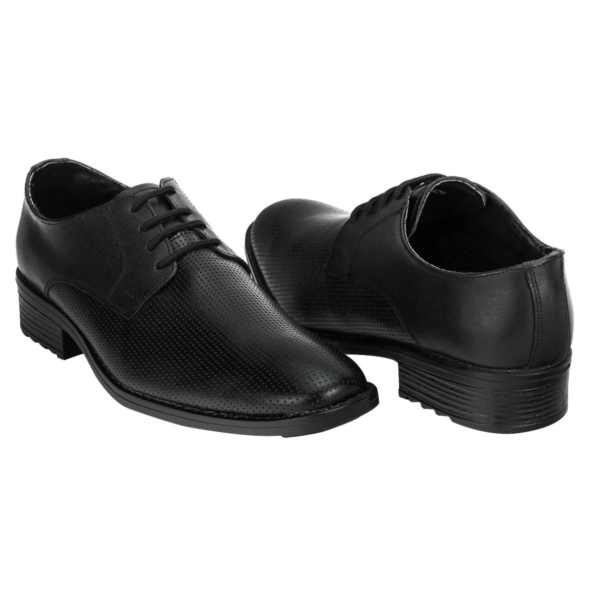Zapato Vestir Blucher Piel Negro Para Hombre Epitres 00319/20