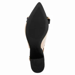 Zapato Vestir Slingback Para Mujer Gina Loren 06166-06999
